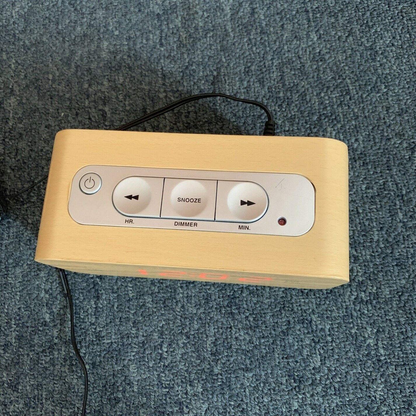 Audiosonic CR668PL Wood Clock Radio Retro Unit