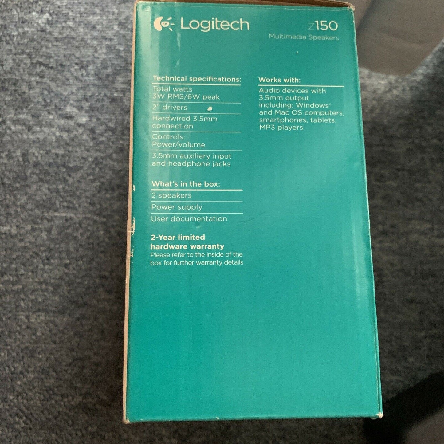 Logitech Z150 Computer Speakers