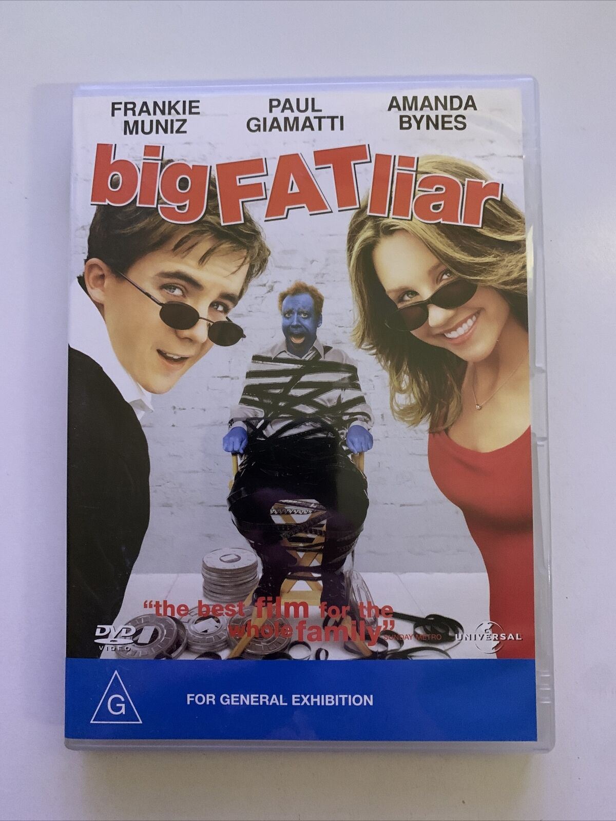 Big Fat Liar (DVD, 2002) Frankie Muniz, Paul Giamatti, Amanda Bynes. Region 4,2