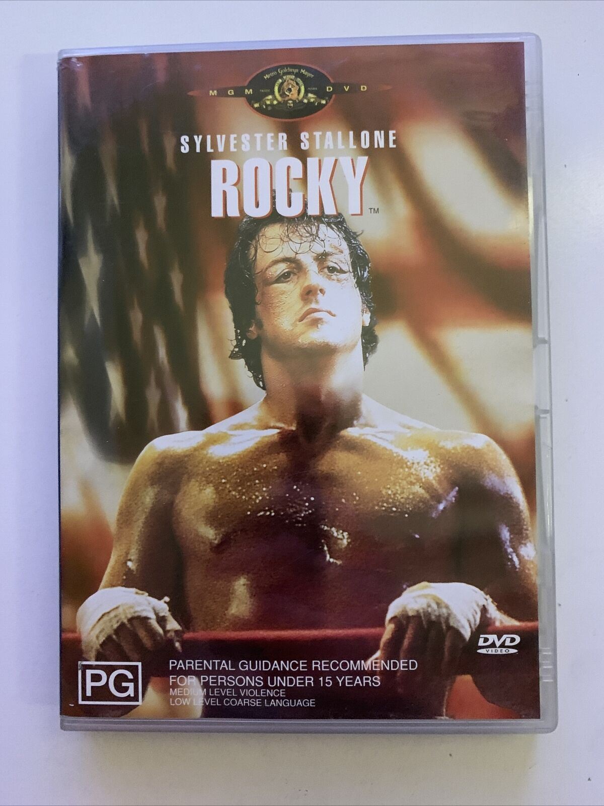 Rocky (DVD, 1976) Sylvester Stallone, Talia Shire, Burgess Meredith. Region 4