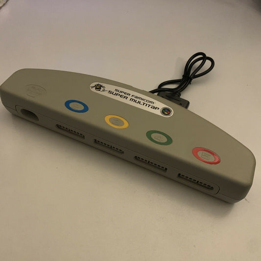 Hudson Soft Super Nintendo Super Multitap SNES Official Nintendo Product