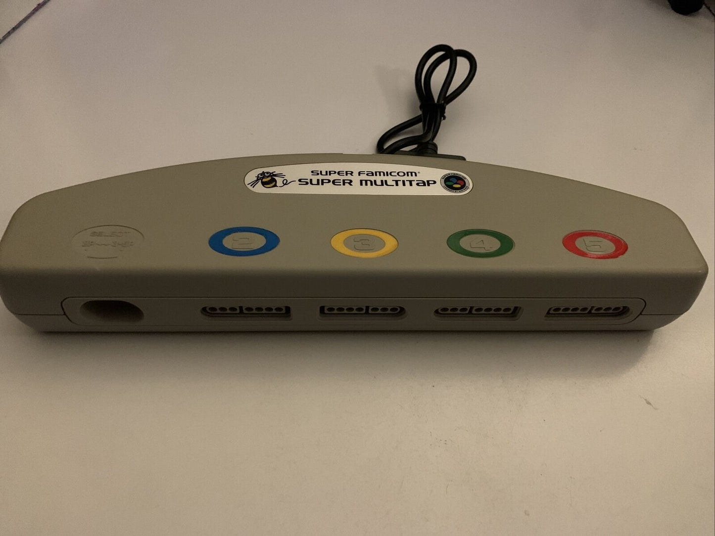 Hudson Soft Super Nintendo Super Multitap SNES Official Nintendo Product