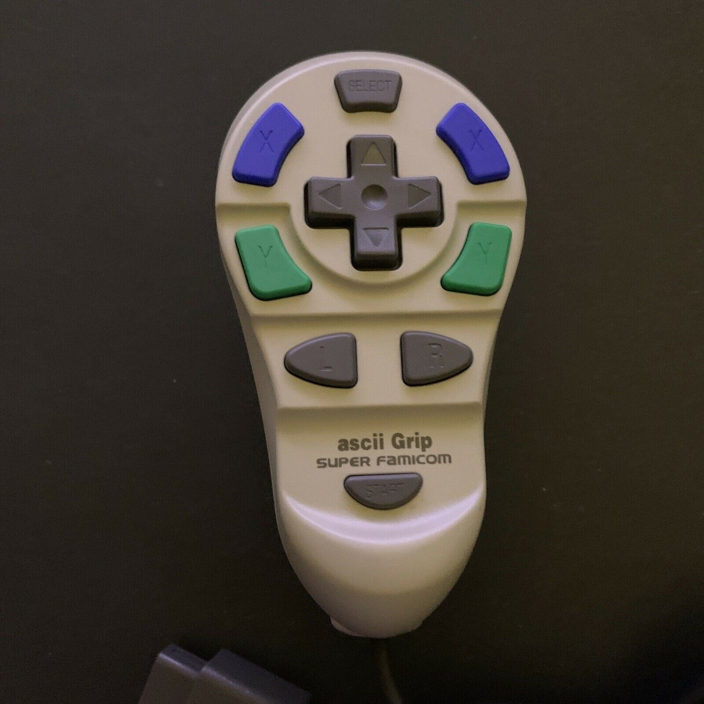 RARE!! Ascii Grip One Handed Controller - Super Nintendo SNES SFC ASC-0401J