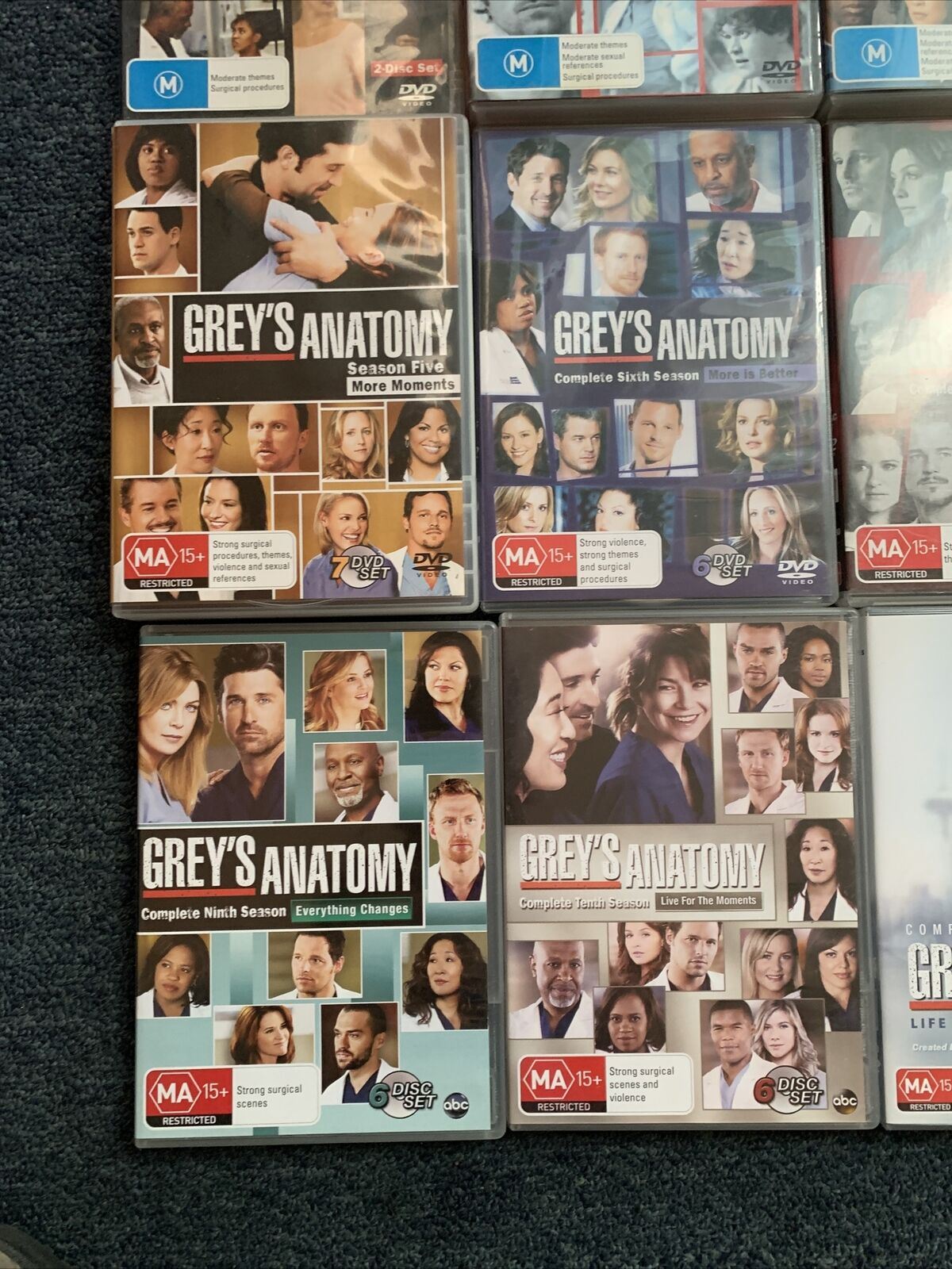 Greys Anatomy: The Complete Season 1 - 12 DVD Box Set Region 4