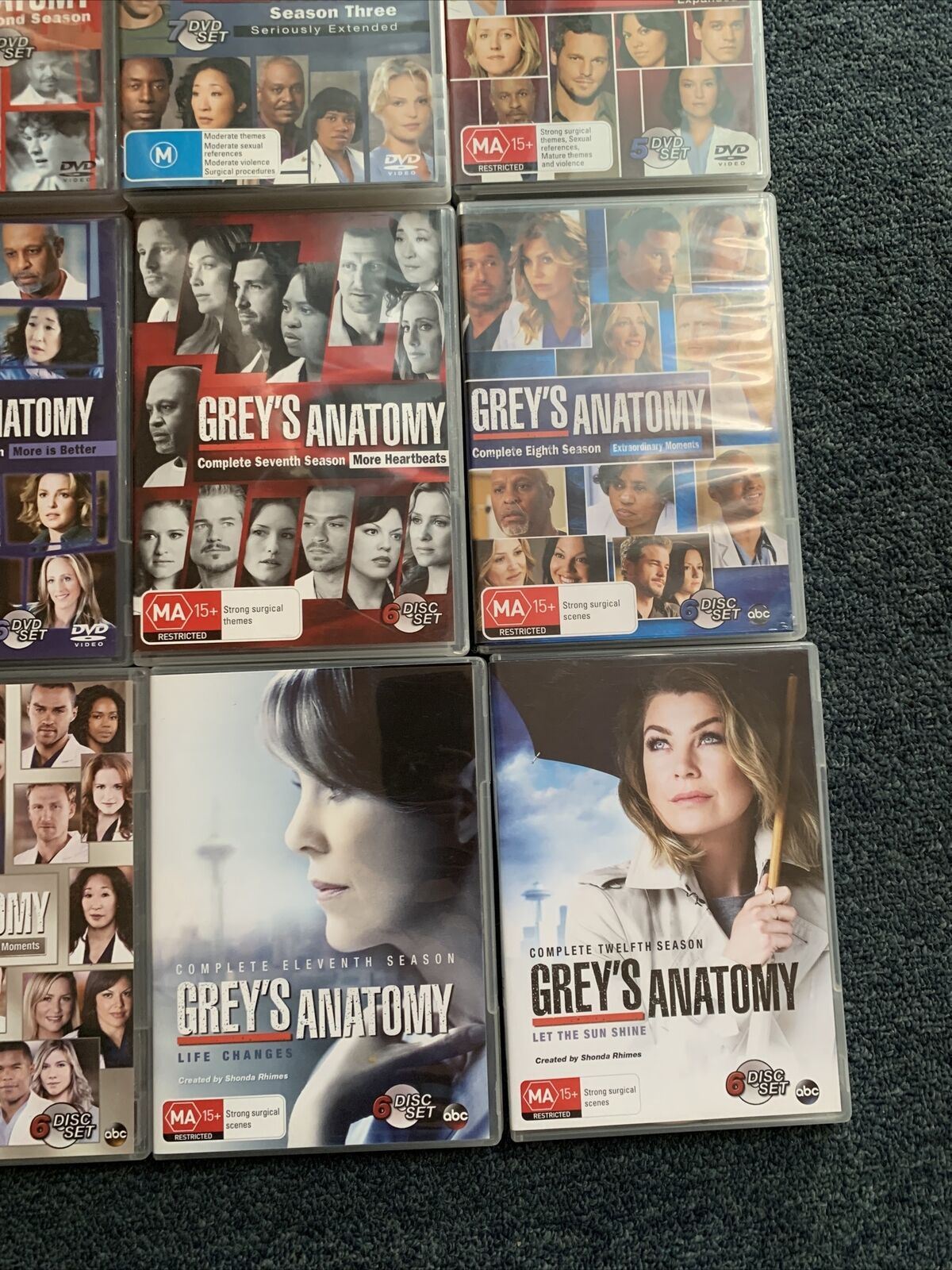 Greys Anatomy: The Complete Season 1 - 12 DVD Box Set Region 4