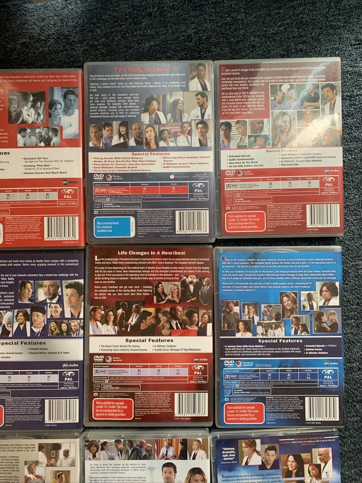 Greys Anatomy: The Complete Season 1 - 12 DVD Box Set Region 4