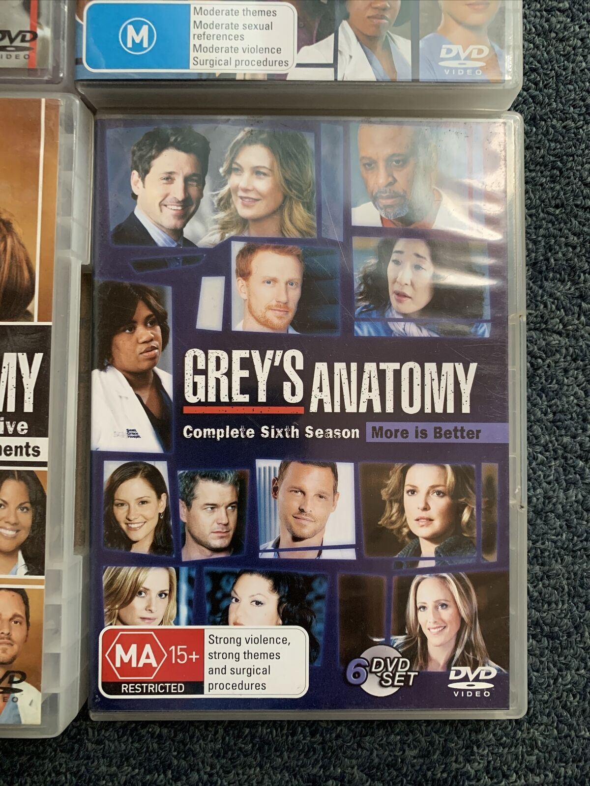 Grey's Anatomy: The Complete Season 1-6 DVD Region 4