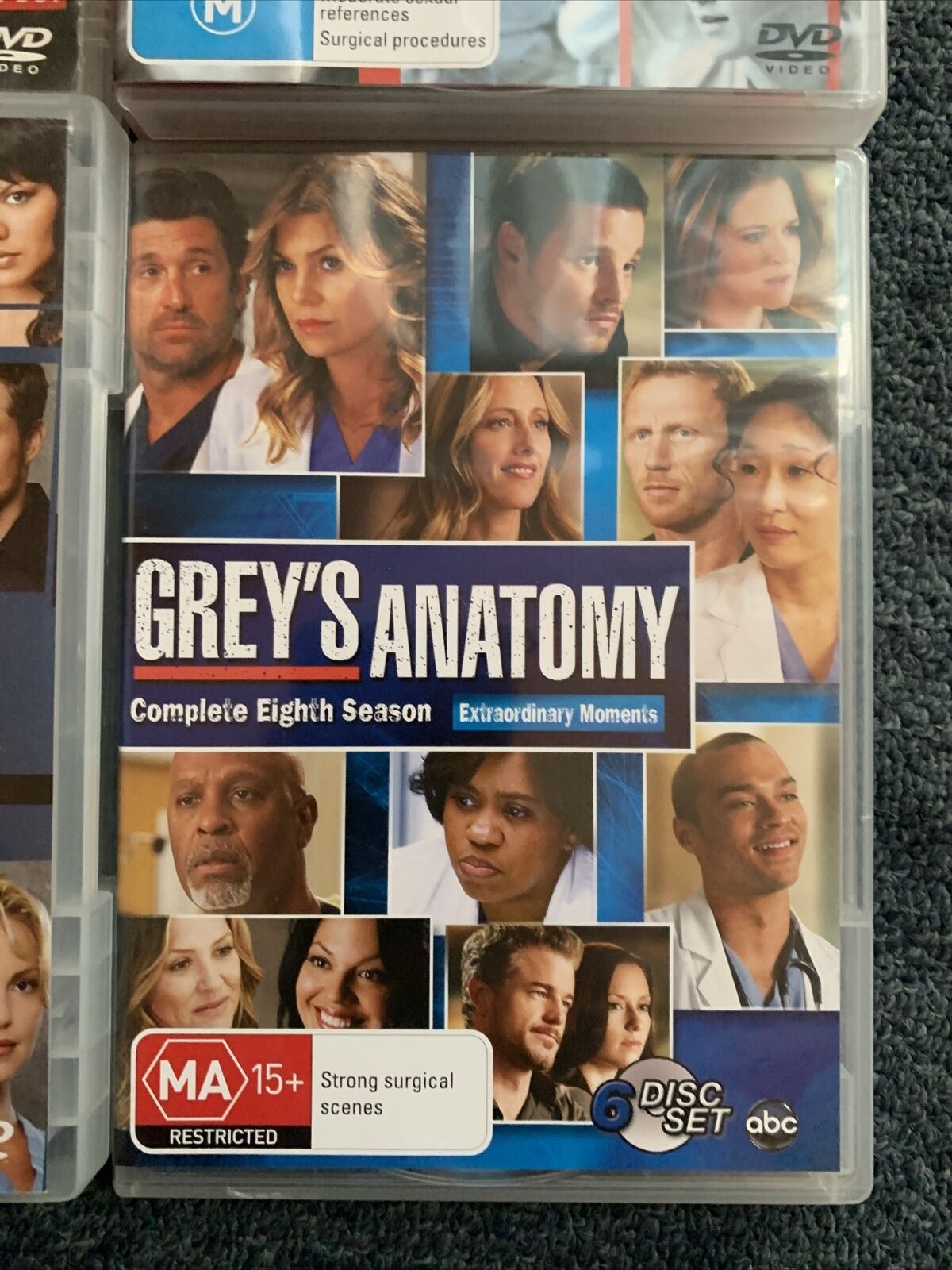 Grey's Anatomy - The Complete Season 1,2,3,8 - DVD Region 4