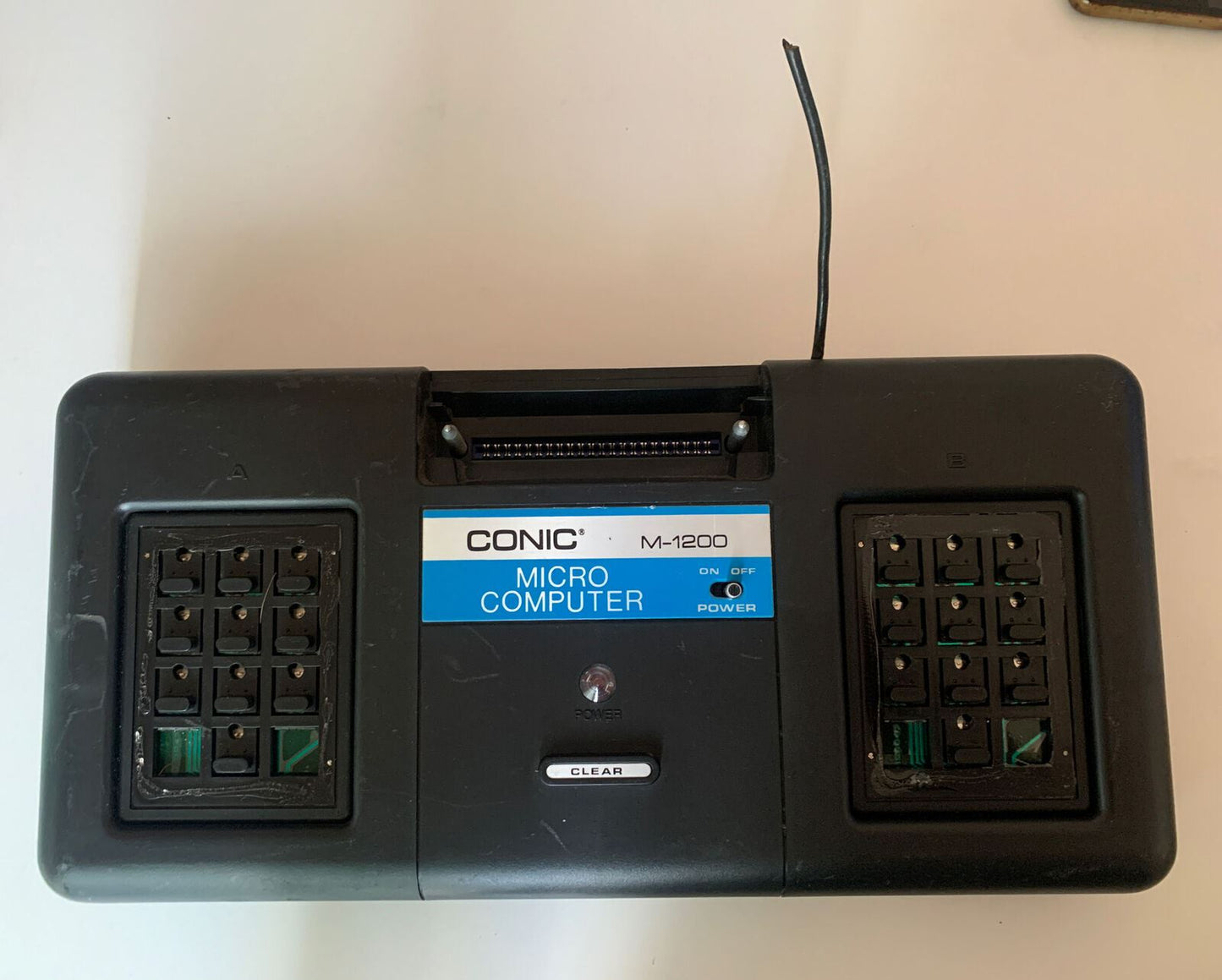 Conic M-1200 Micro Computer TV Game Console 1978 - For Parts Or Repair