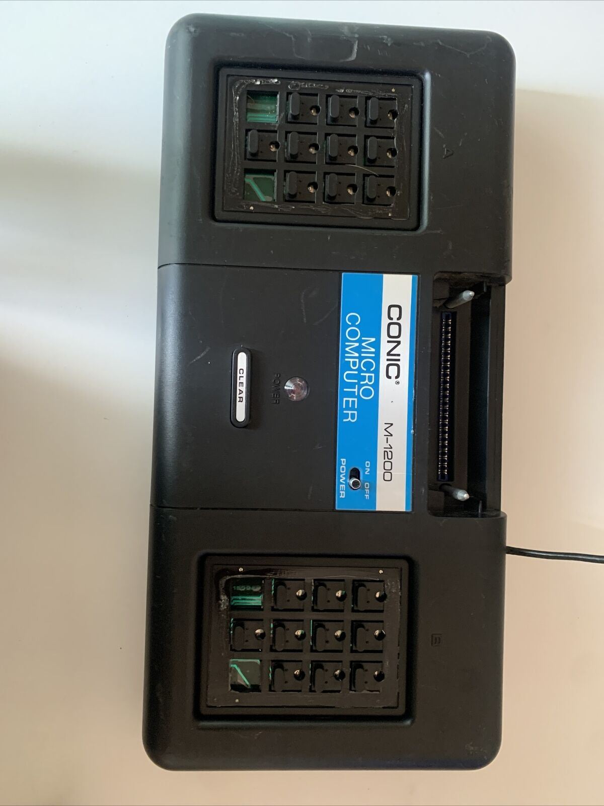 Conic M-1200 Micro Computer TV Game Console 1978 - For Parts Or Repair