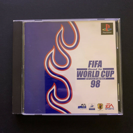 FIFA Road To World Cup 98 - PlayStation PS1 NTSC-J Japan Game