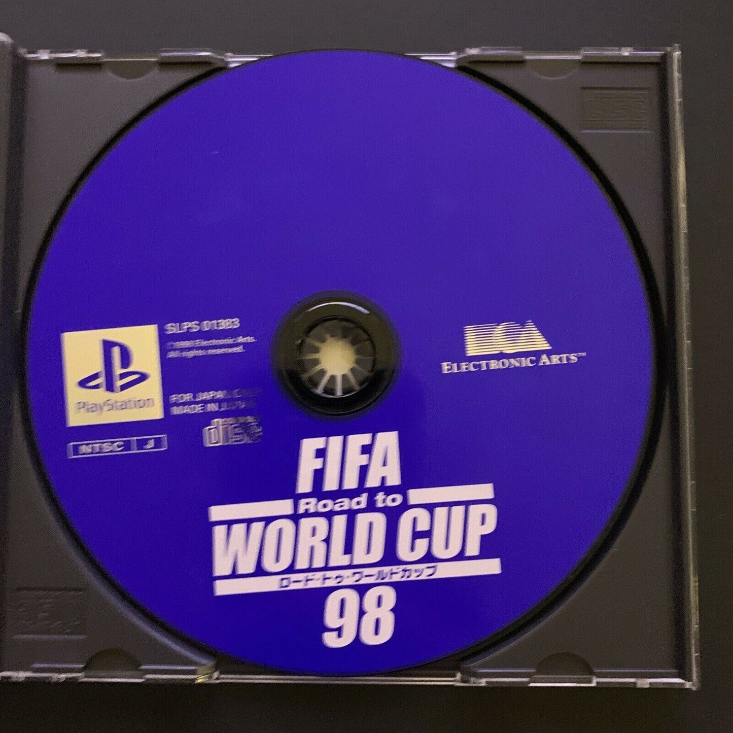 FIFA Road To World Cup 98 - PlayStation PS1 NTSC-J Japan Game