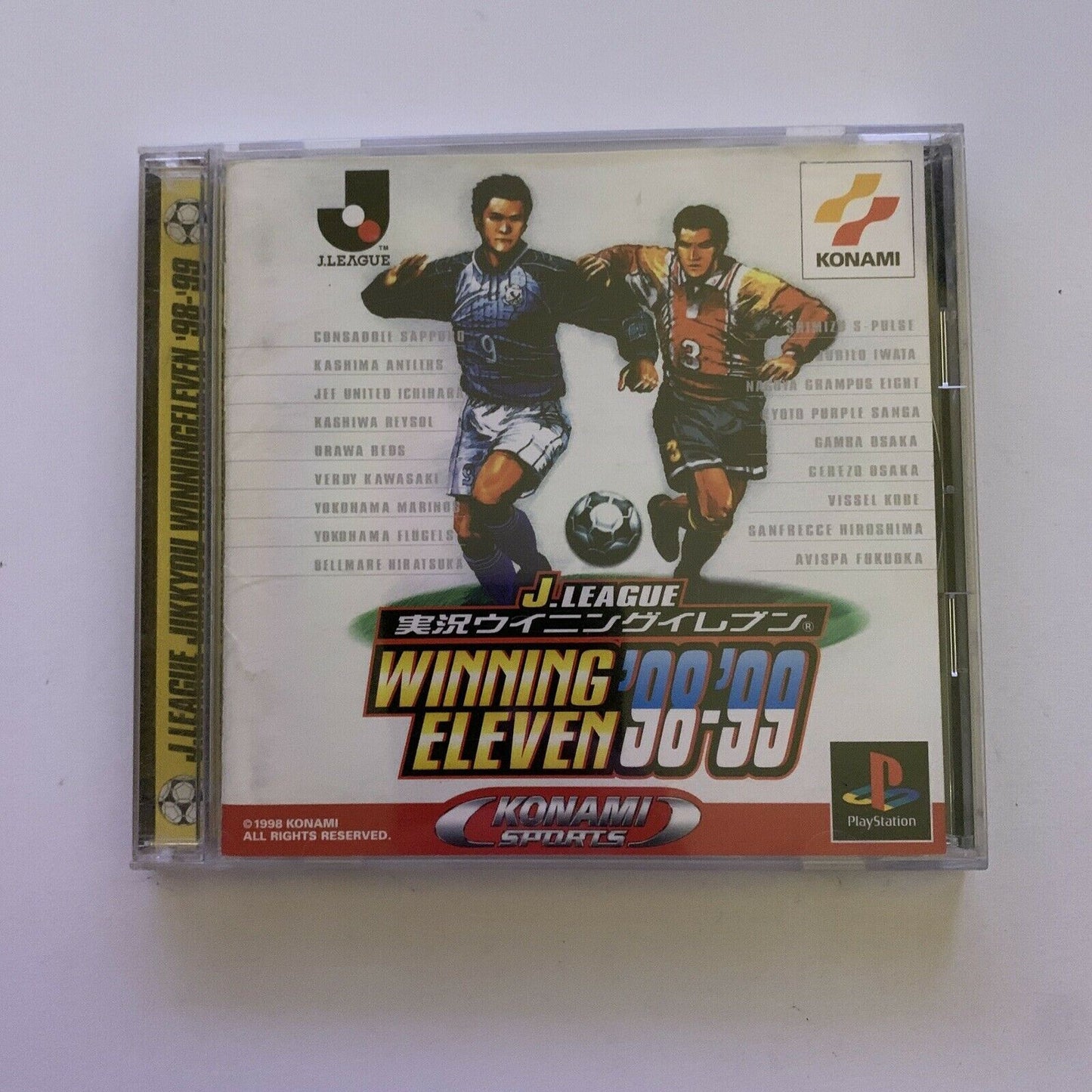 J League Winning Eleven 98-99 - PlayStation PS1 NTSC-J Japan Game