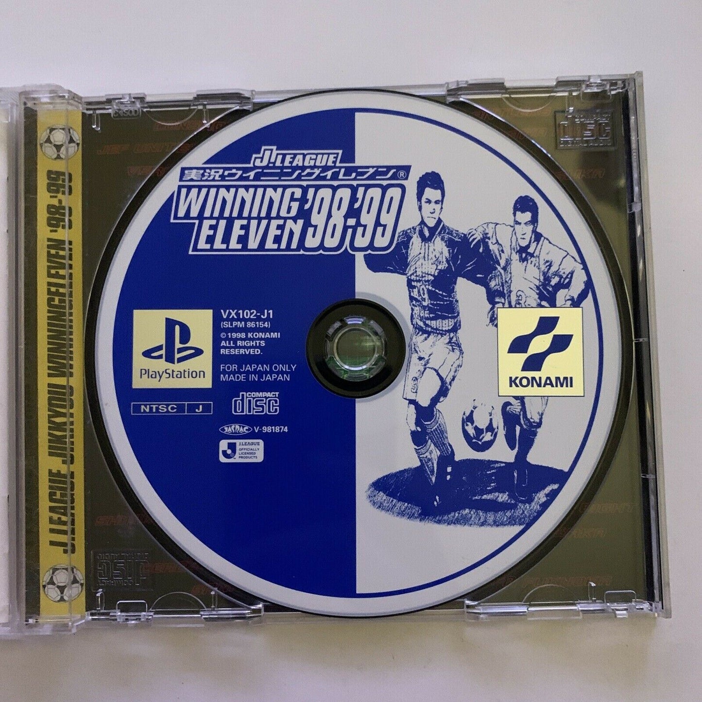 J League Winning Eleven 98-99 - PlayStation PS1 NTSC-J Japan Game