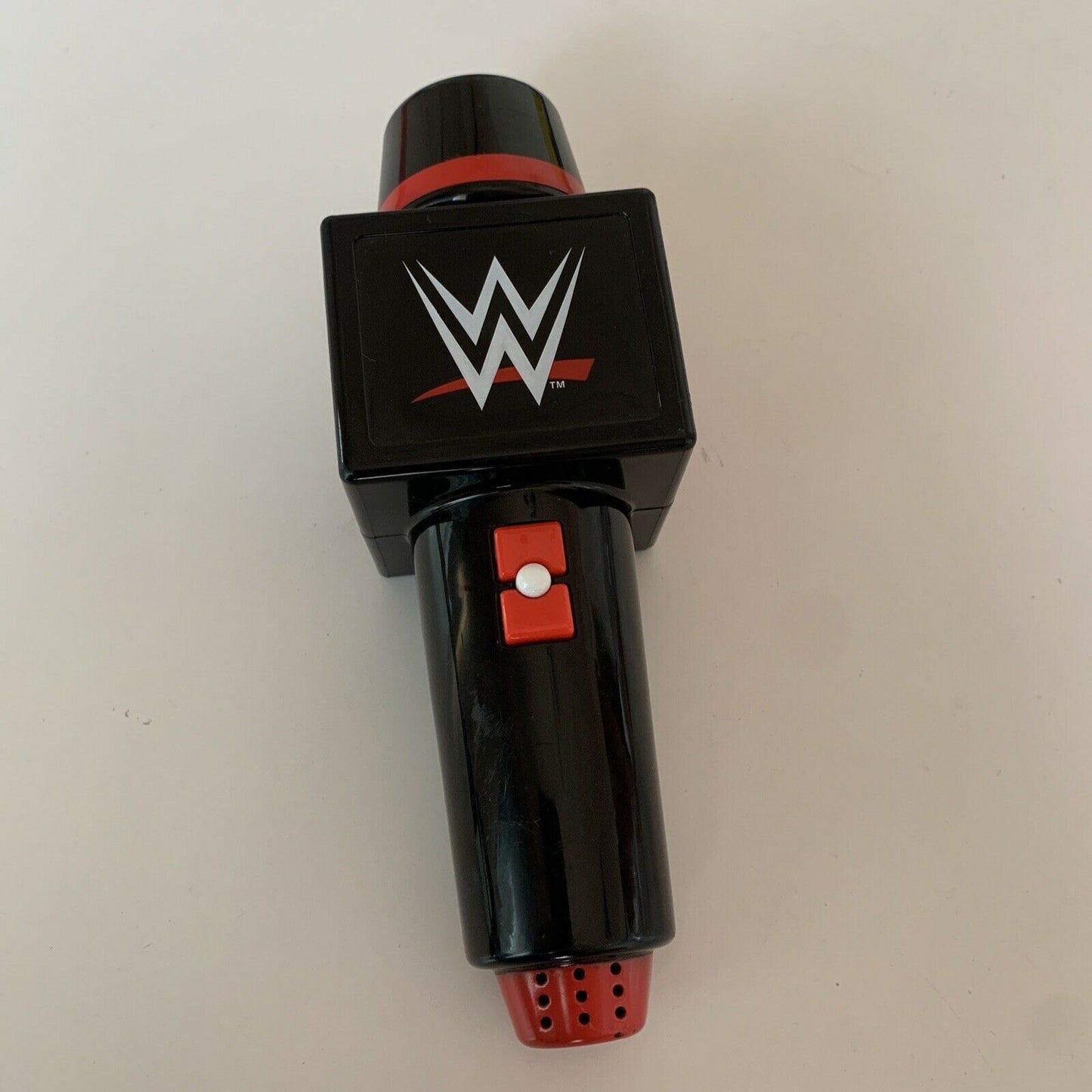 Mattel 2013 WWE RAW Big Talker Electronic Wrestling Microphone Voice Phrases