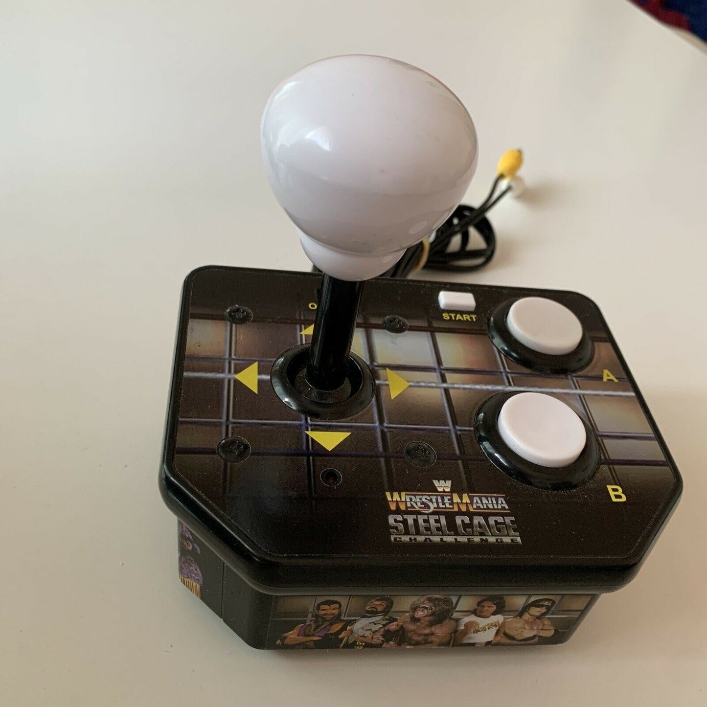 Wrestle Mania Steel Cage Challenge TV Plug And Play Joystick Video Game Console