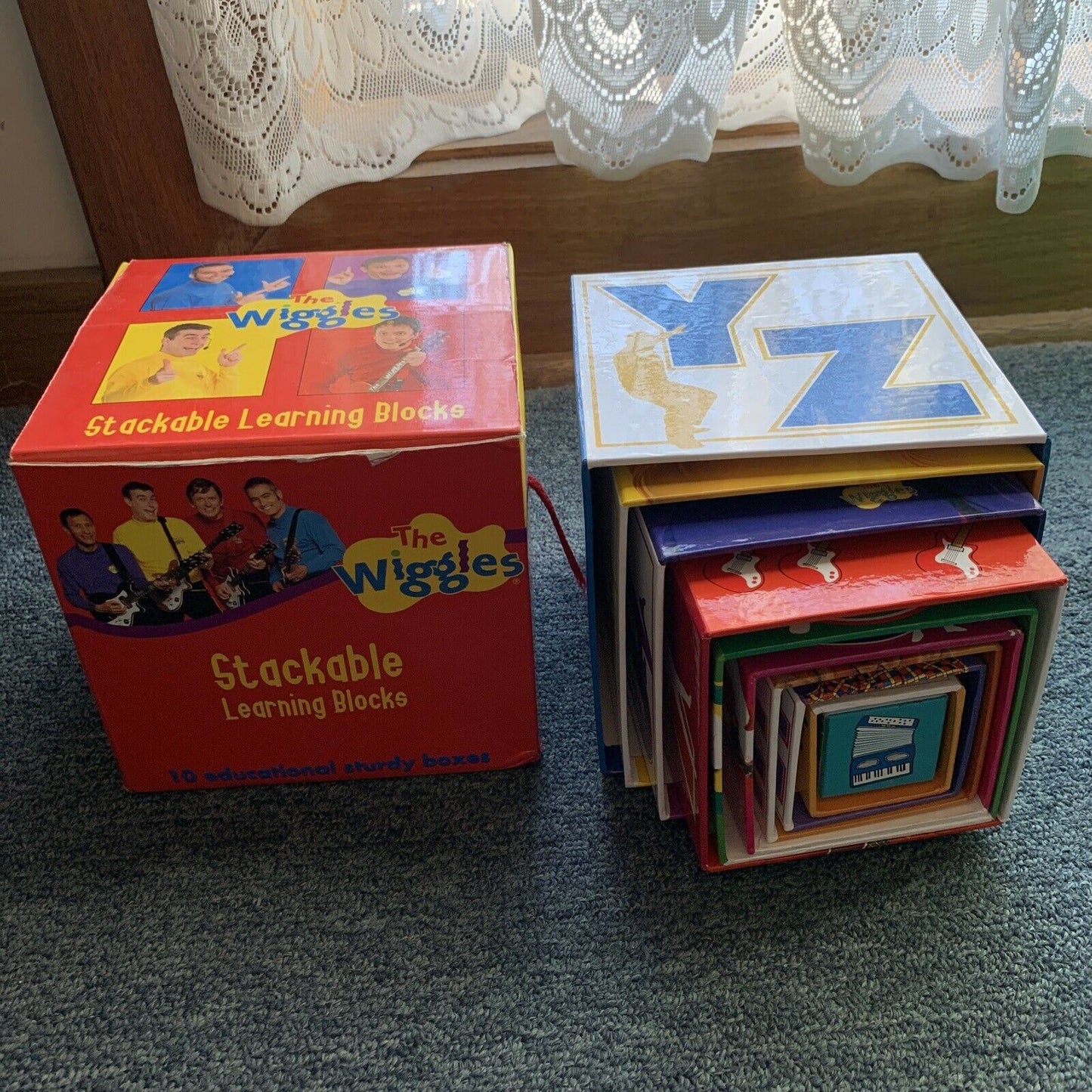 The Wiggles Stackable Learning Blocks