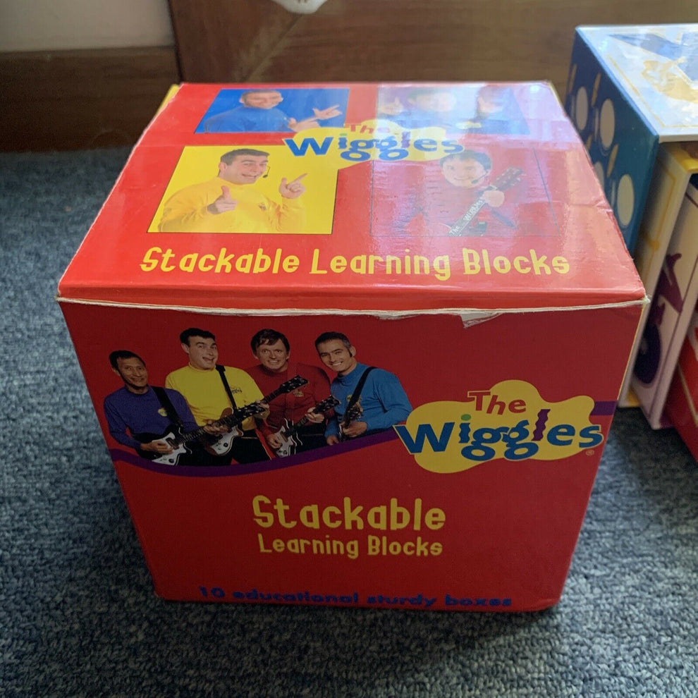 The Wiggles Stackable Learning Blocks – Retro Unit