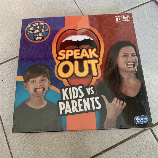 *New Sealed* Hasbro Speak Out Kids vs Parents Family Game
