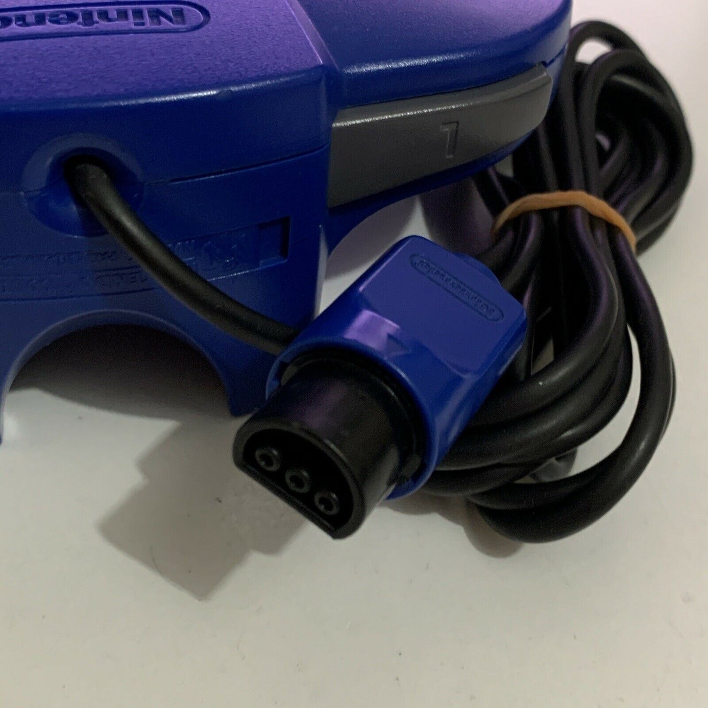 Genuine Official Nintendo 64 N64 Controller Blue NUS-005 Joystick Buttons v good