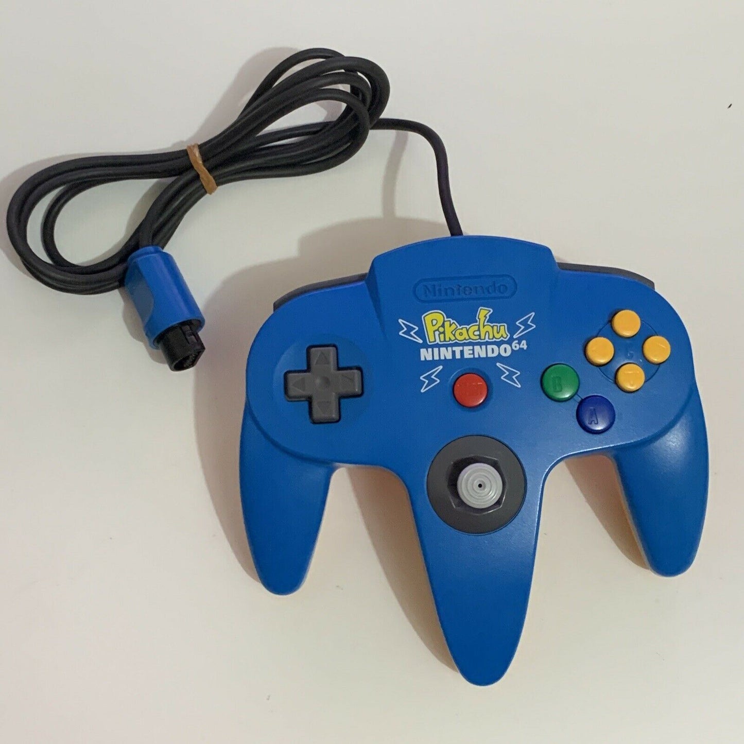 Genuine Official Nintendo 64 Pokemon Blue Yellow N64 Controller Joystick