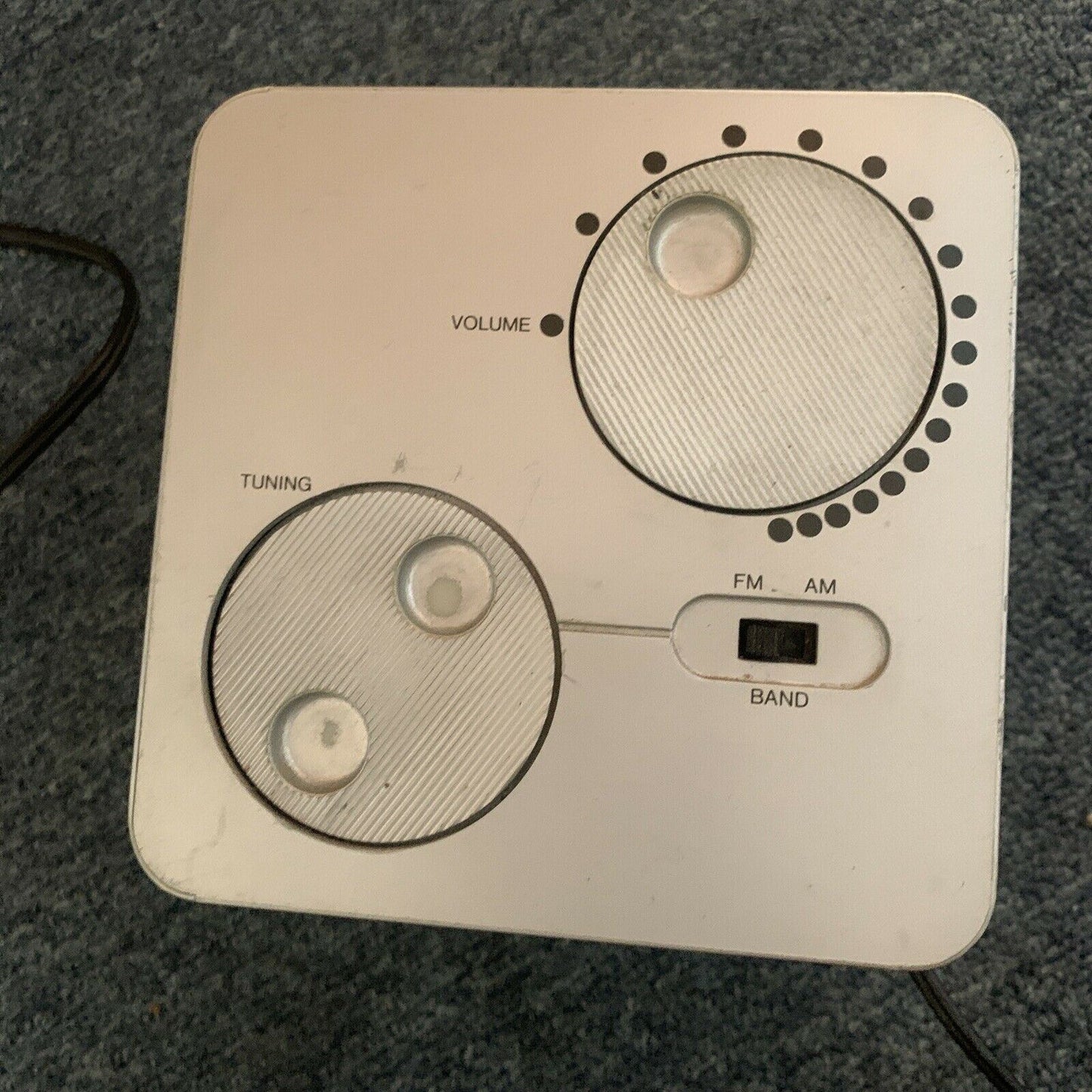Vintage Sony Digital Clock Alarm AM/FM Radio ICF-C11W
