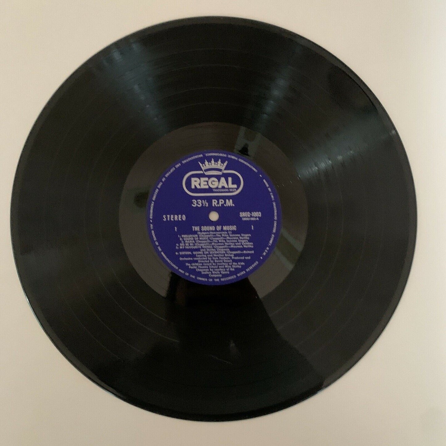 The Sound Of Music - Vinyl Record 1965 Maureen Hartley/Charles West