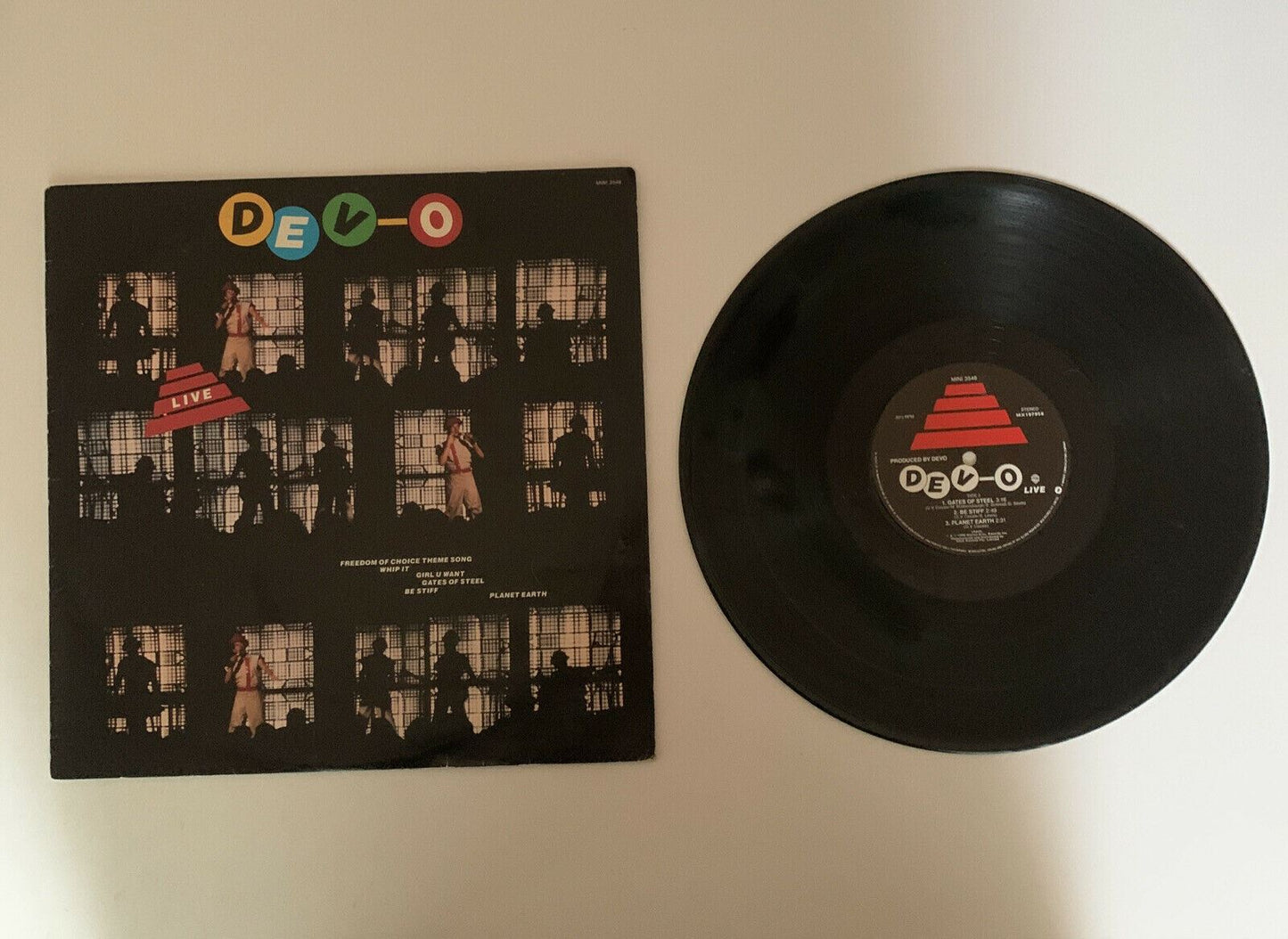 Devo - Live Vinyl Record 1980