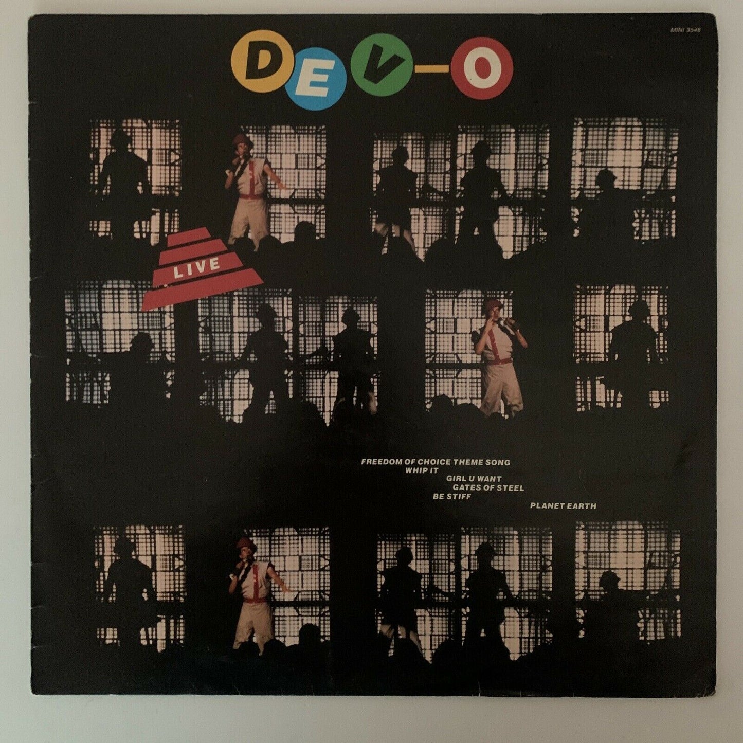 Devo - Live Vinyl Record 1980