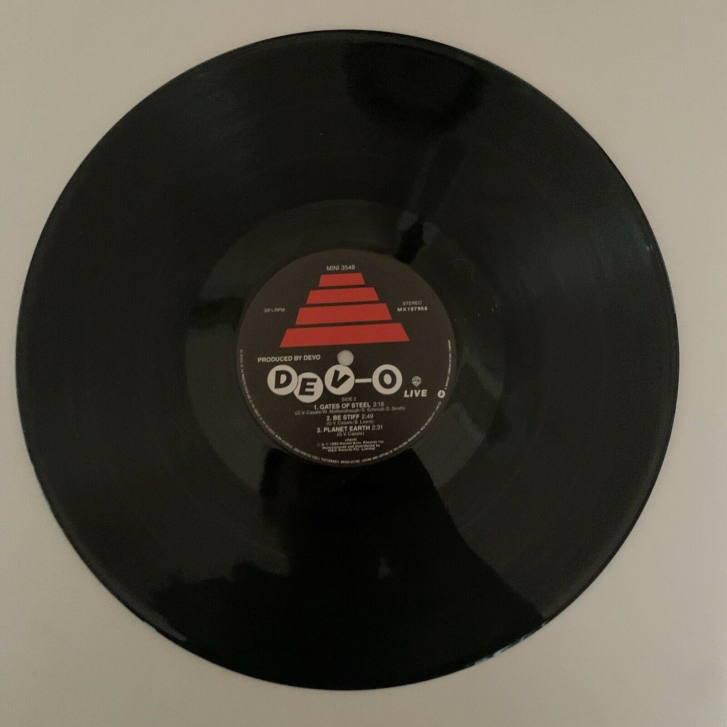 Devo - Live Vinyl Record 1980