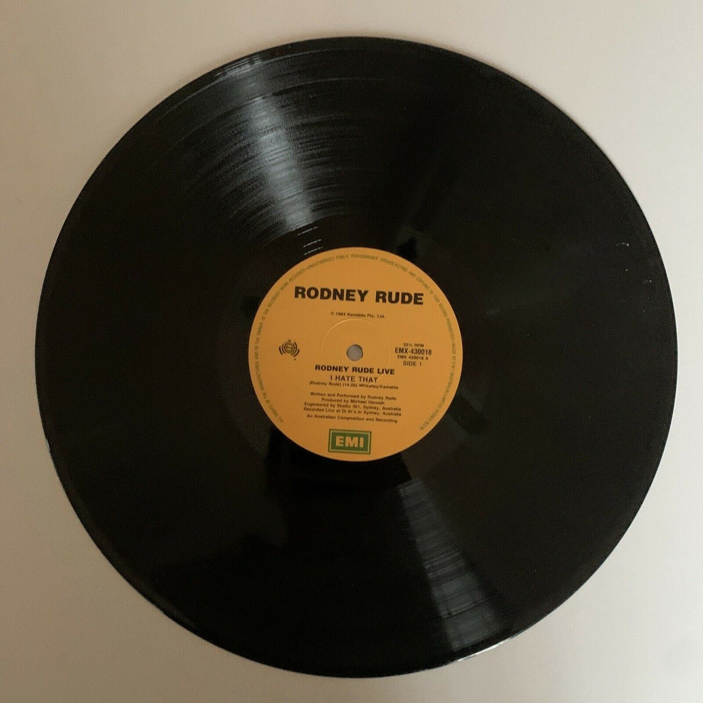 Rodney Rude - Live 1984 Vinyl – Retro Unit