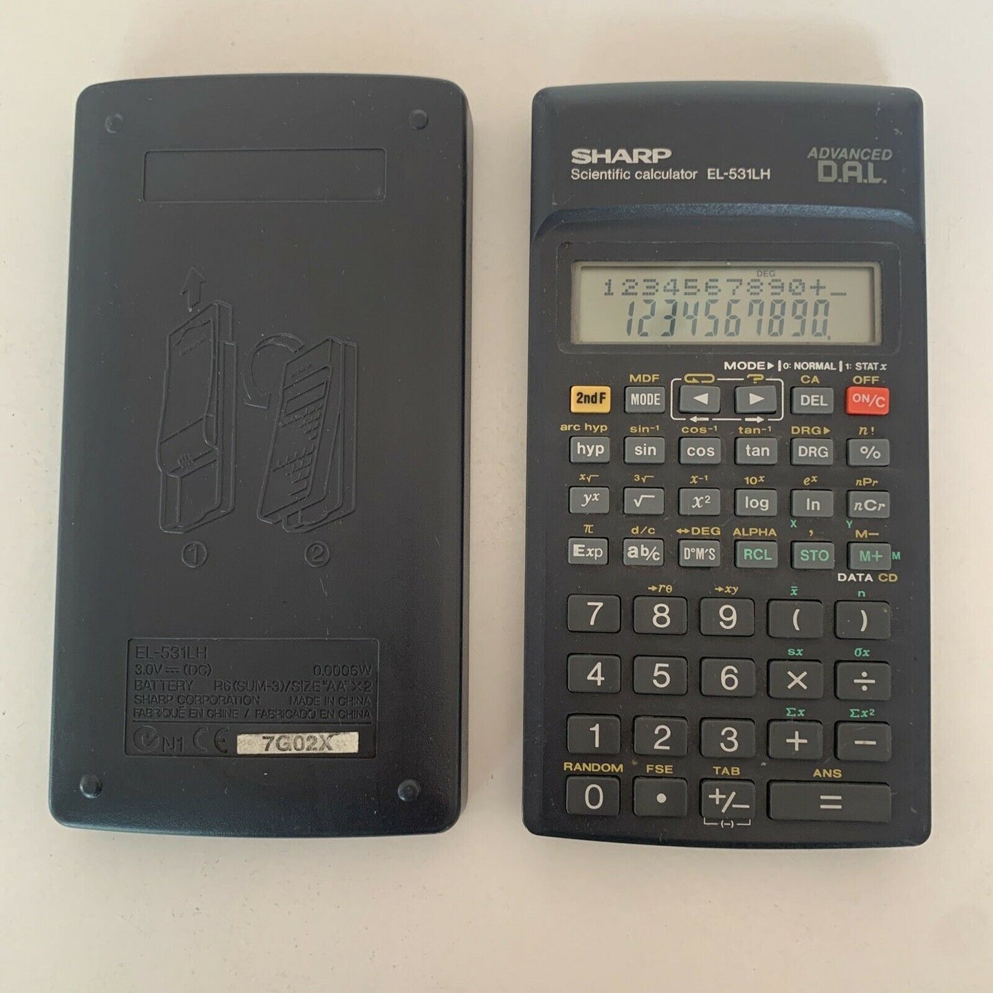 Sharp EL-531LH Scientific Calculator (ADVANCED D.A.L.)