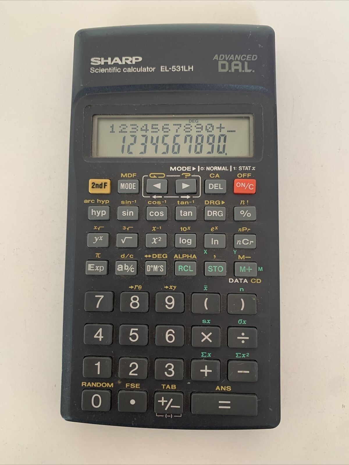 Sharp EL-531LH Scientific Calculator (ADVANCED D.A.L.)