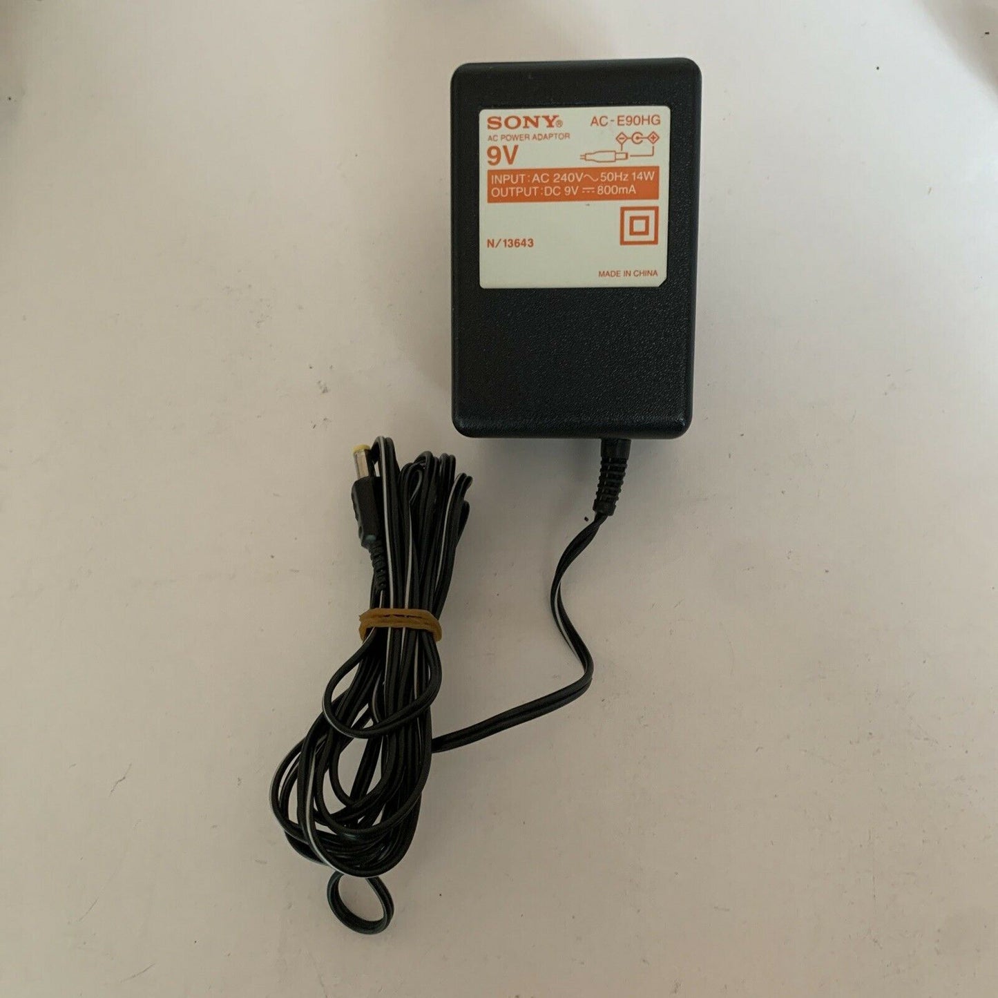 Genuine Sony AC-E90HG AC Adapter 9V 800mA Power Supply