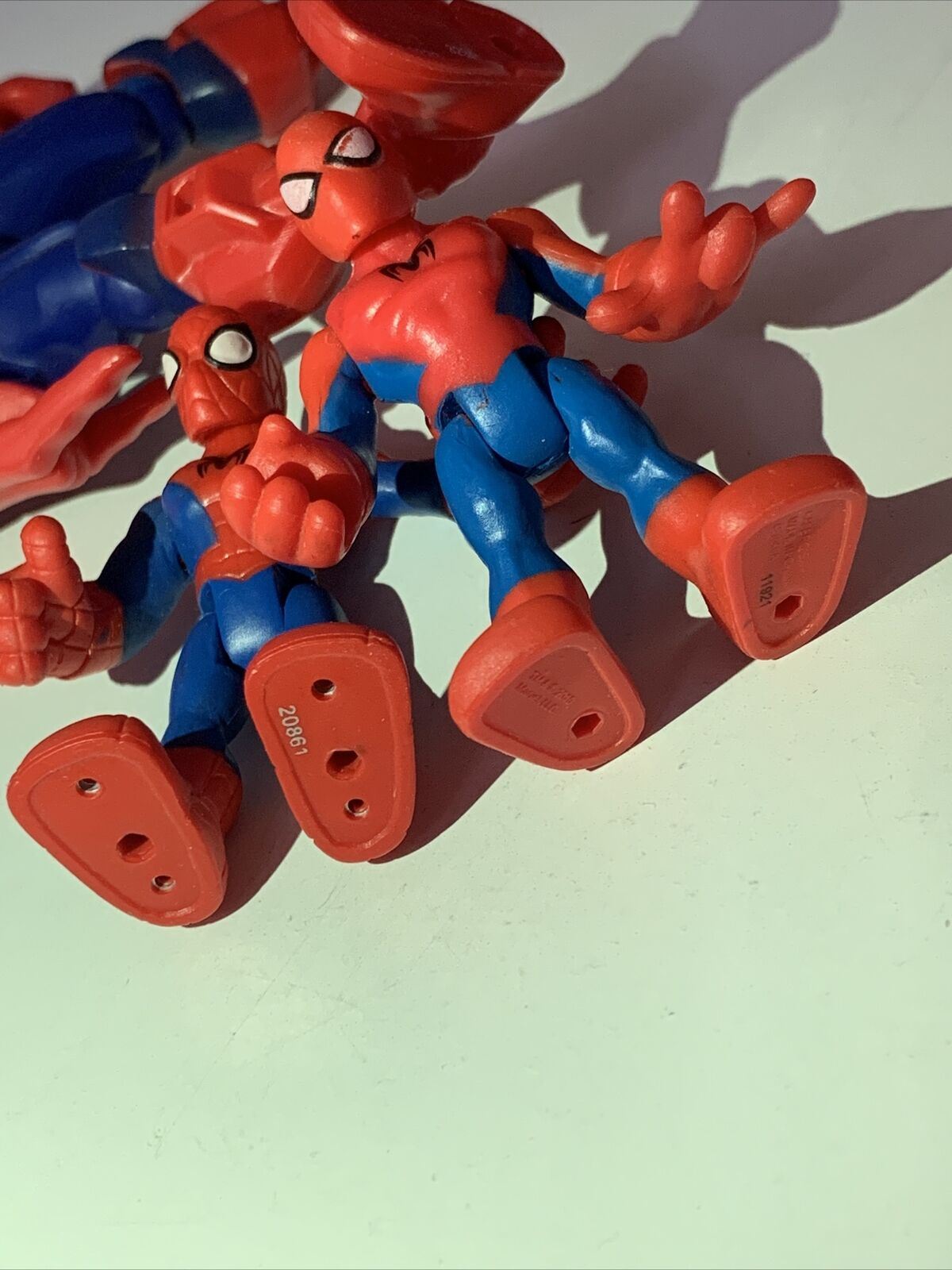 3x Lot Hasbro Spiderman Figurine 2013