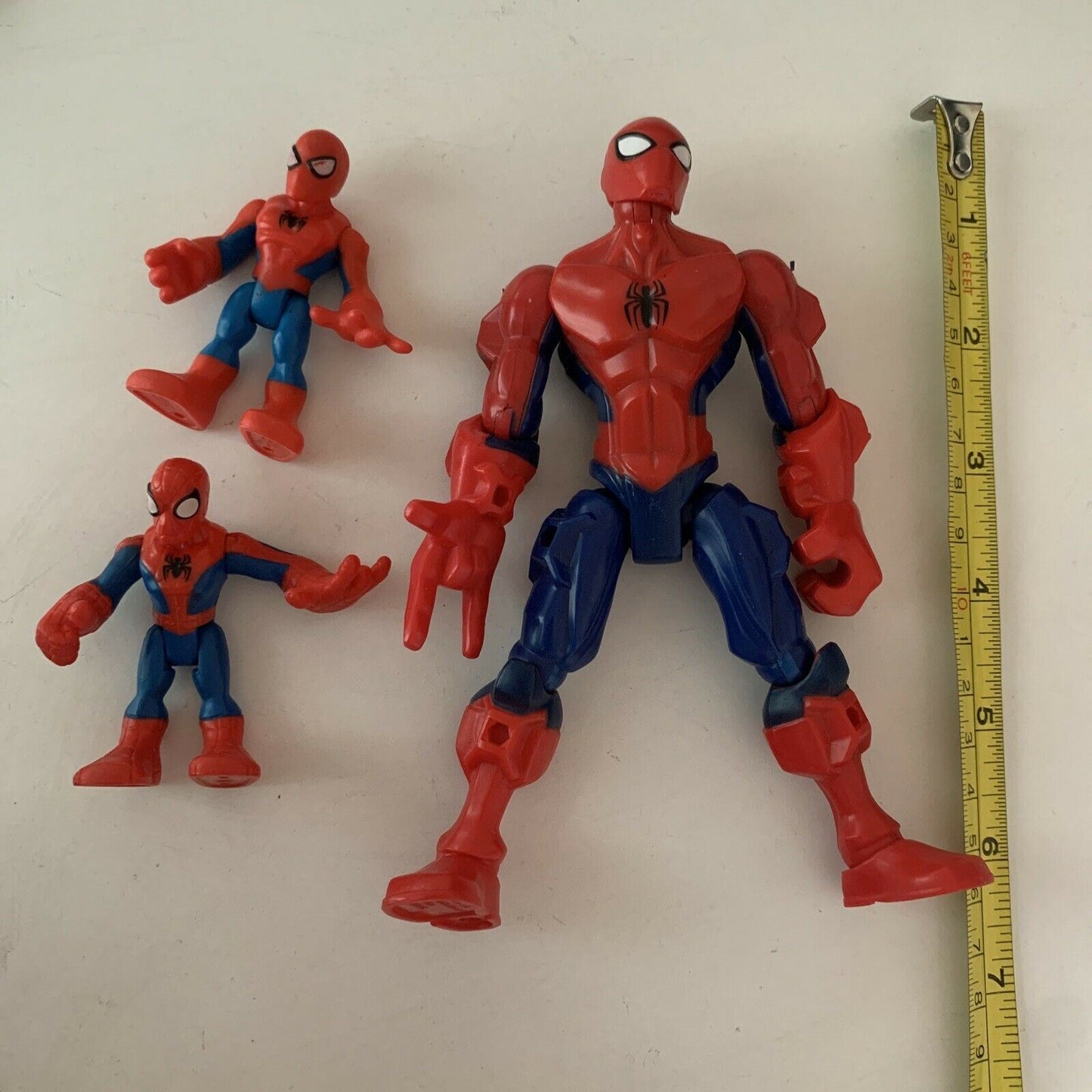 3x Lot Hasbro Spiderman Figurine 2013