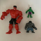 3x Lot The Hulk Figurine