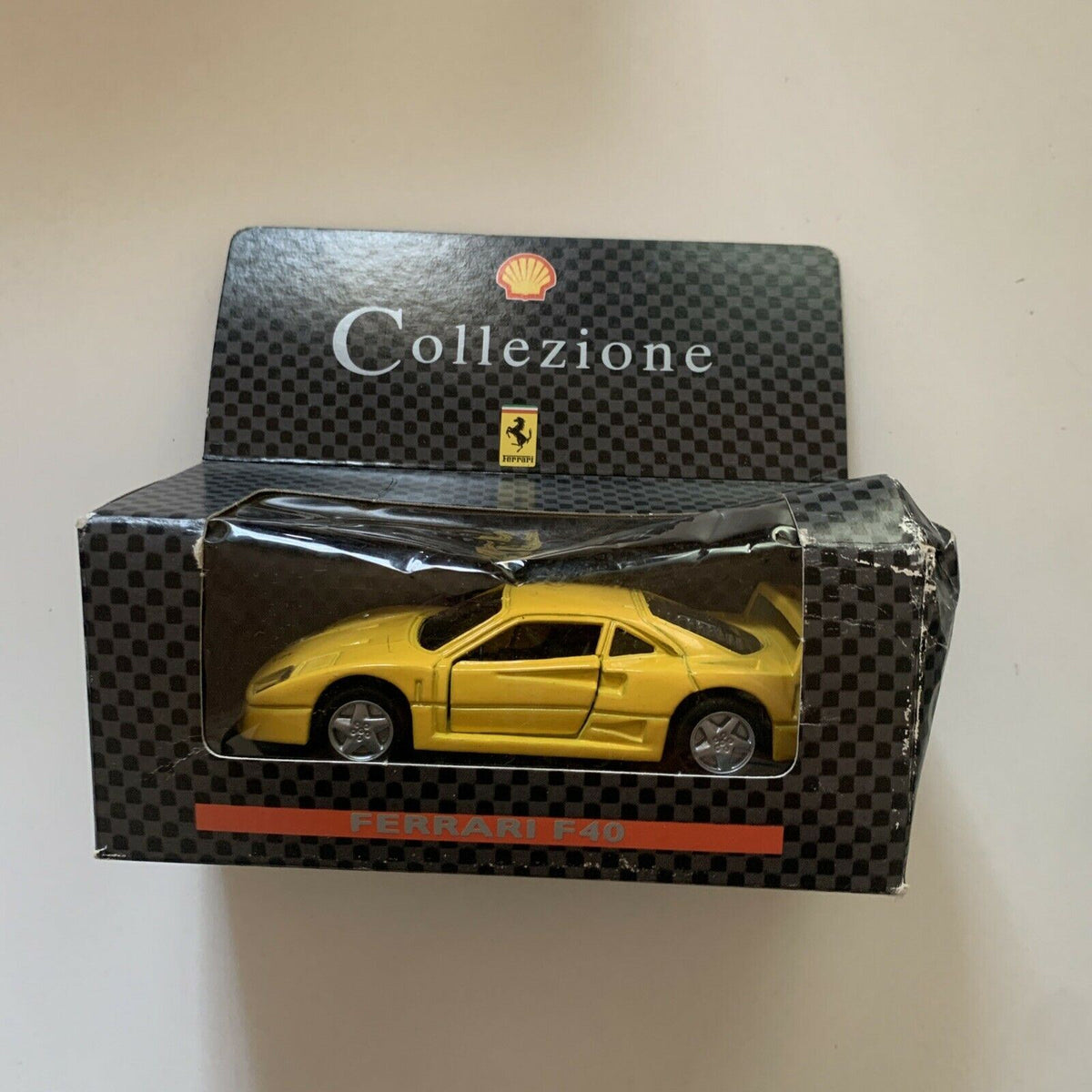 Shell F40 Shell Collezione Ferrari F40 Car Diecast – Retro Unit