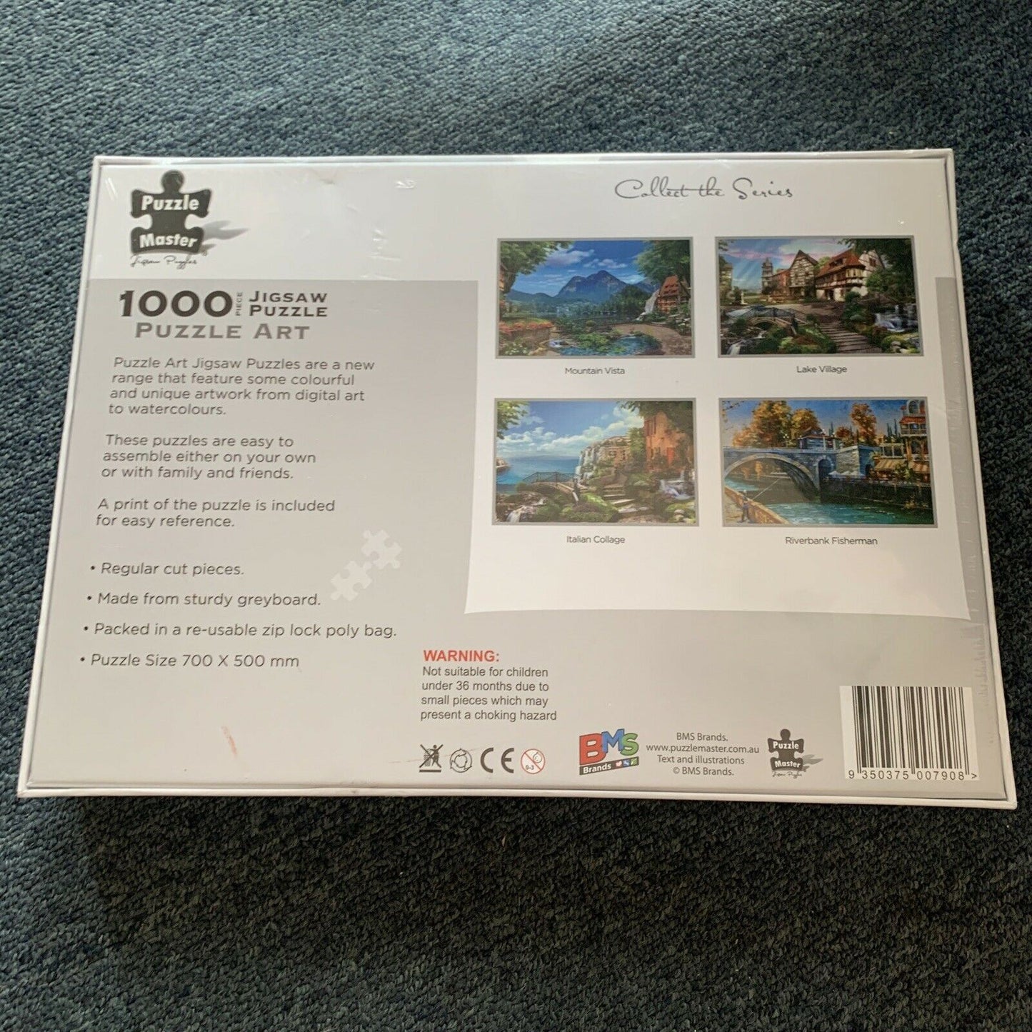 Puzzlers World ~ Artistic Jigsaw 1000pc Puzzle ~ Mountain Vista