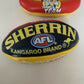 2x lot Official Adelaide Crows Sherrin Football Size 3 Footy