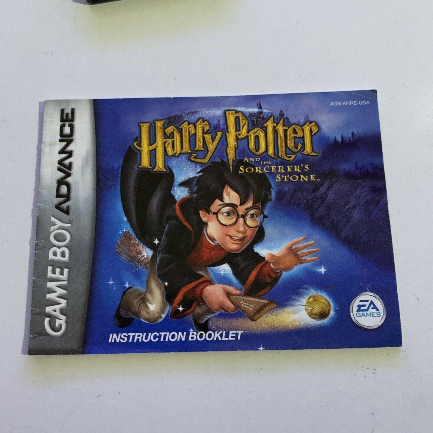 Harry Potter and The Sorcerer's Stone - Nintendo Gameboy Advance GBA with Manual