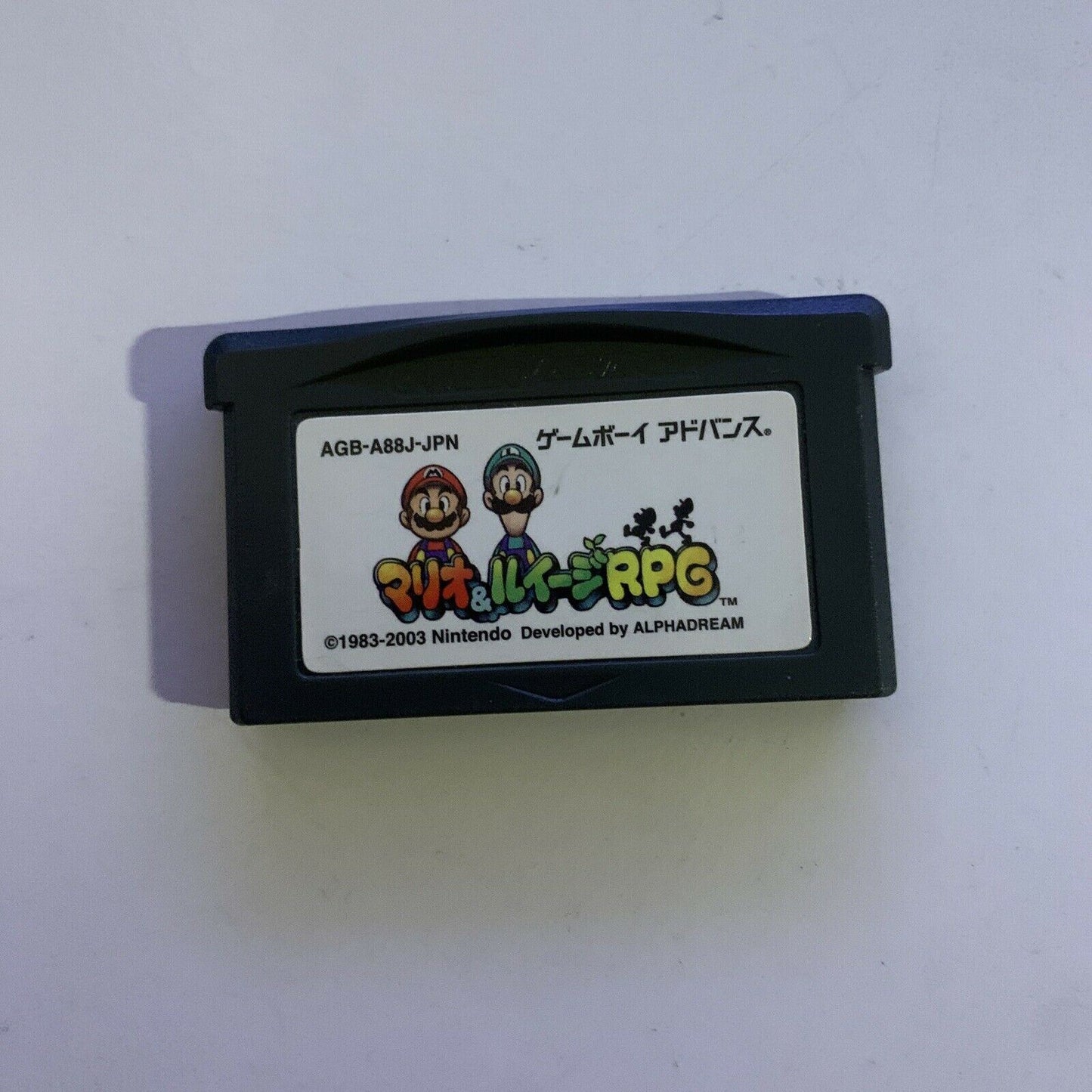 Mario & Luigi RPG - Nintendo Gameboy Advance GBA Japan with Manual