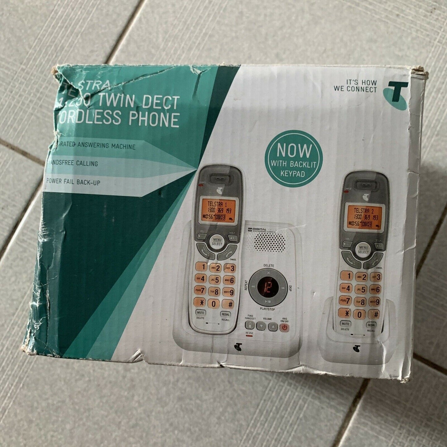 Telstra 12250 Twin DECT Cordless Phone