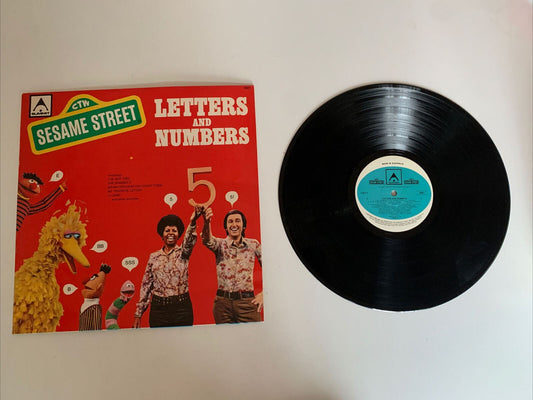 Sesame Street - Letters And Numbers Vinyl 1974