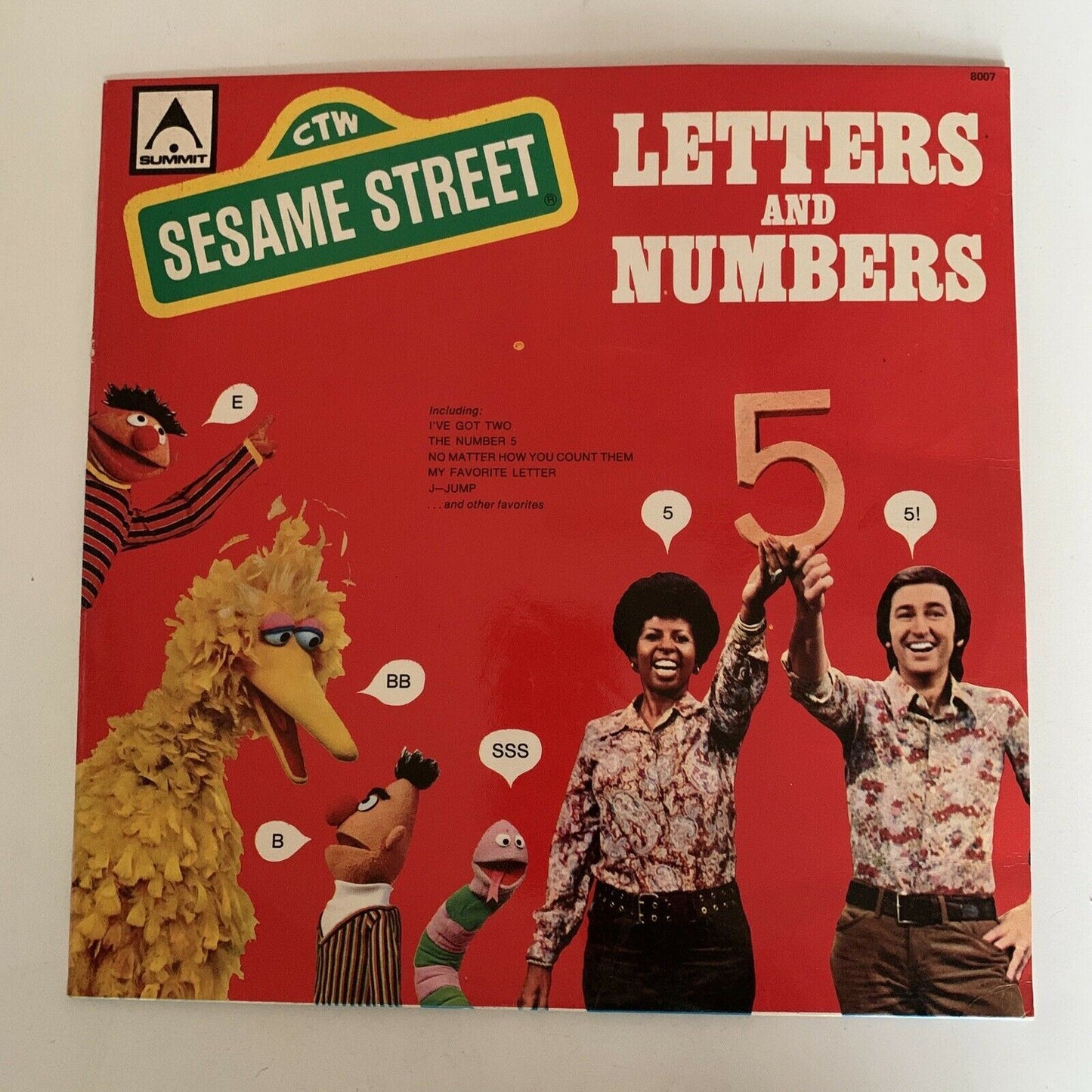 Sesame Street - Letters And Numbers Vinyl 1974