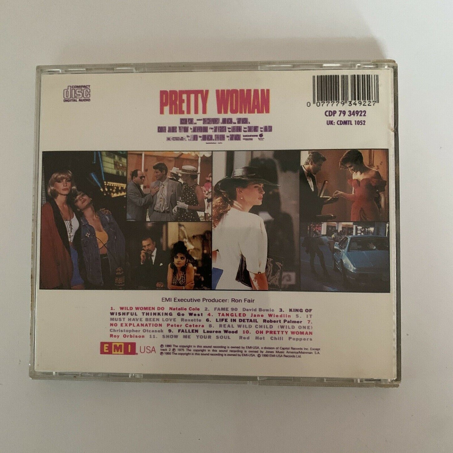 Pretty Woman - Original Film Soundtrack (CD, 1990, EMI)