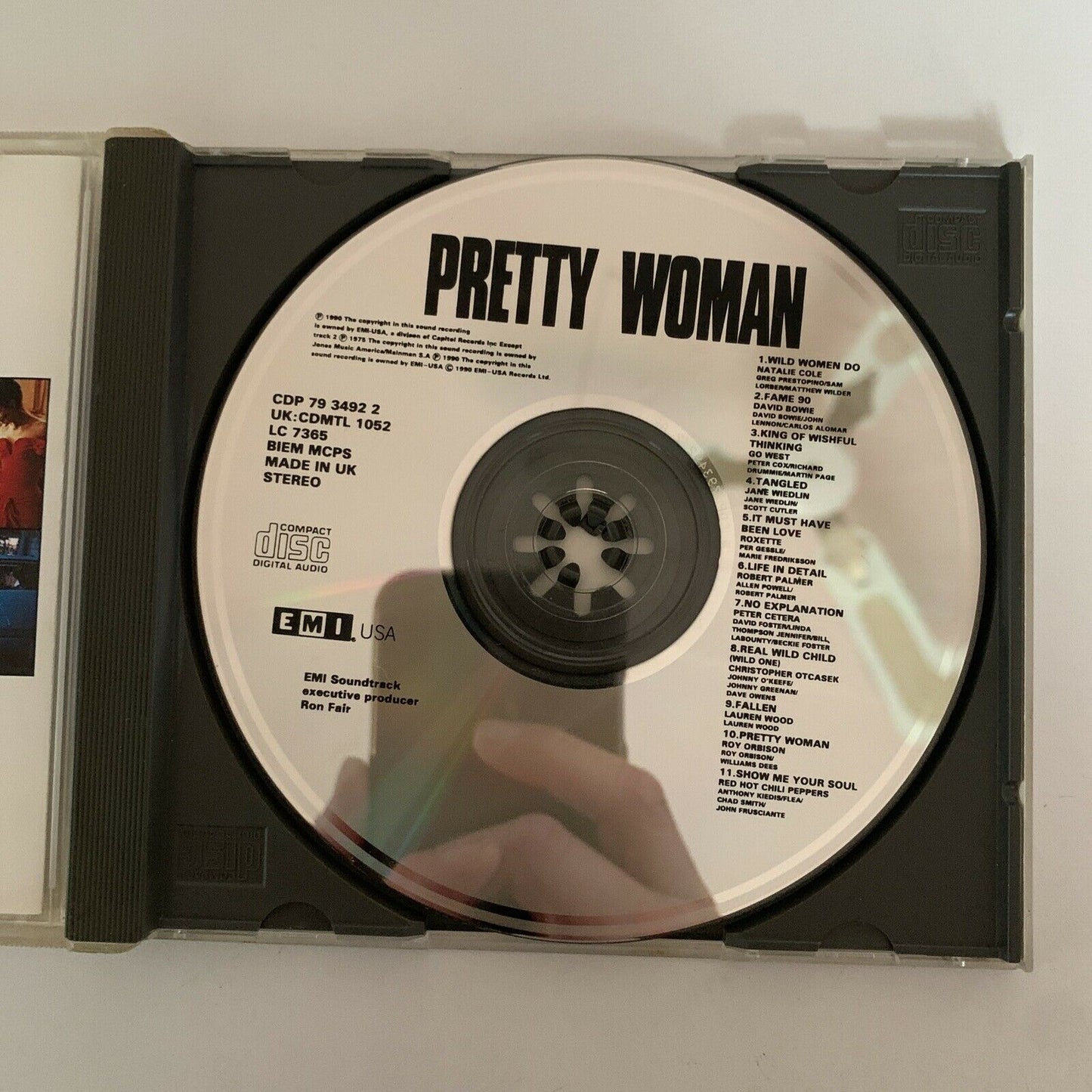 Pretty Woman - Original Film Soundtrack (CD, 1990, EMI)