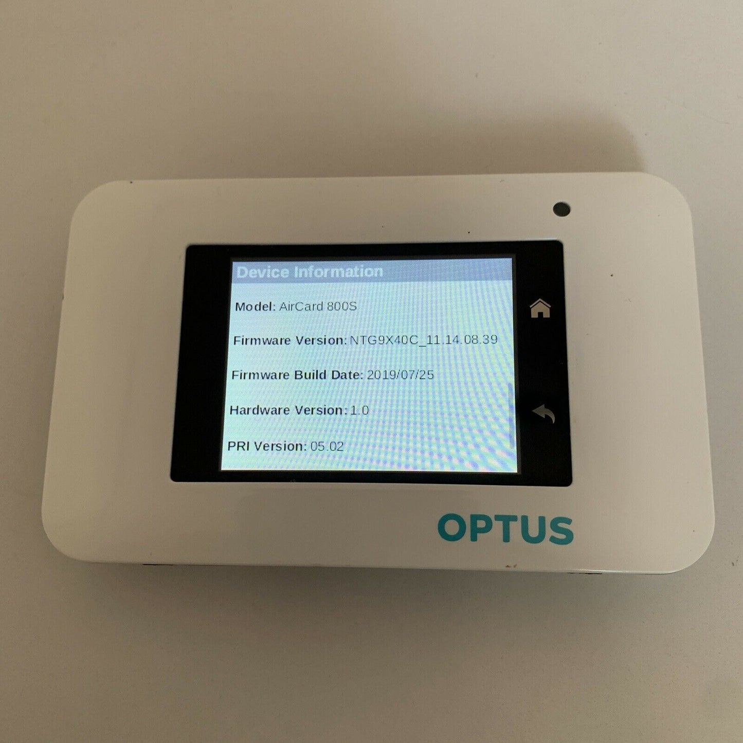 Optus Netgear AirCard 800S 4G Plus WiFi Mobile Hotspot Modem