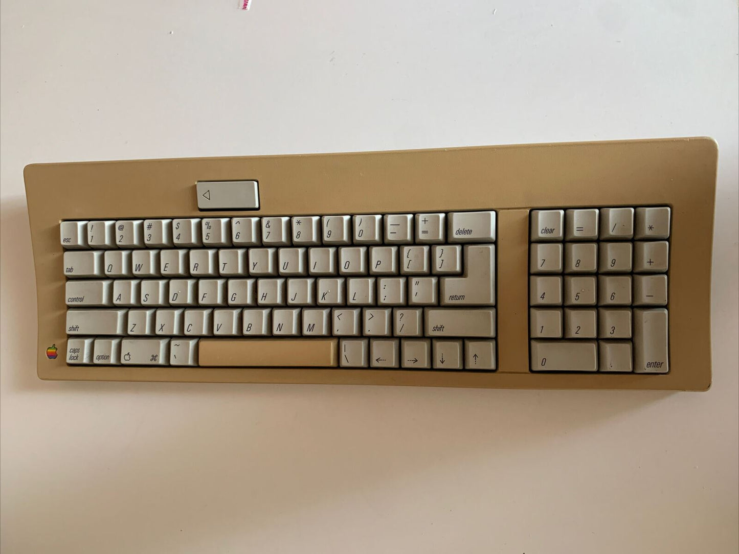 Vintage Apple Keyboard M0116 Keyboard - RARE