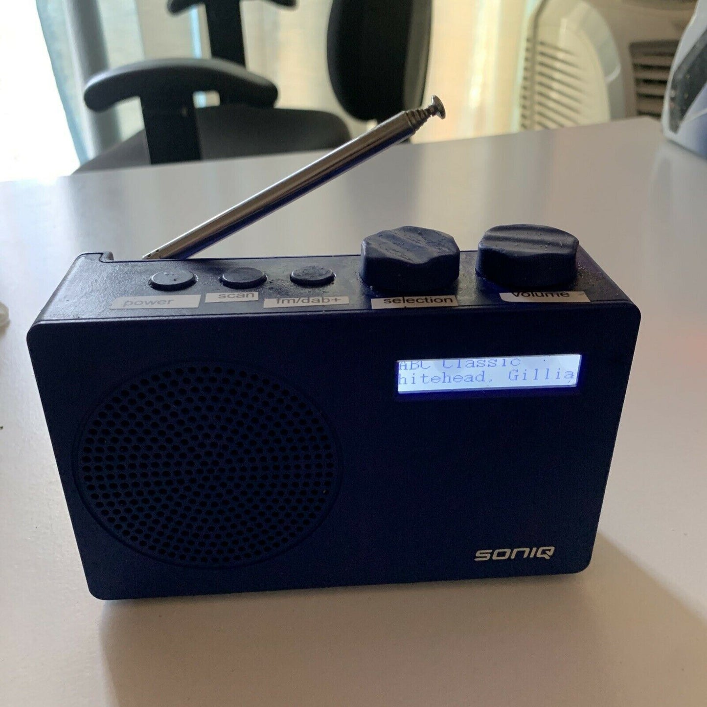 Soniq Portable PA11B DAB+ Digital FM Radio with Speaker